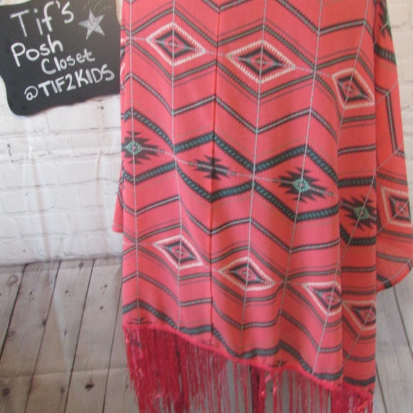 Xhilaration Kimono Beach Coverup Sz Lg/XL E30 - Picture 5 of 6